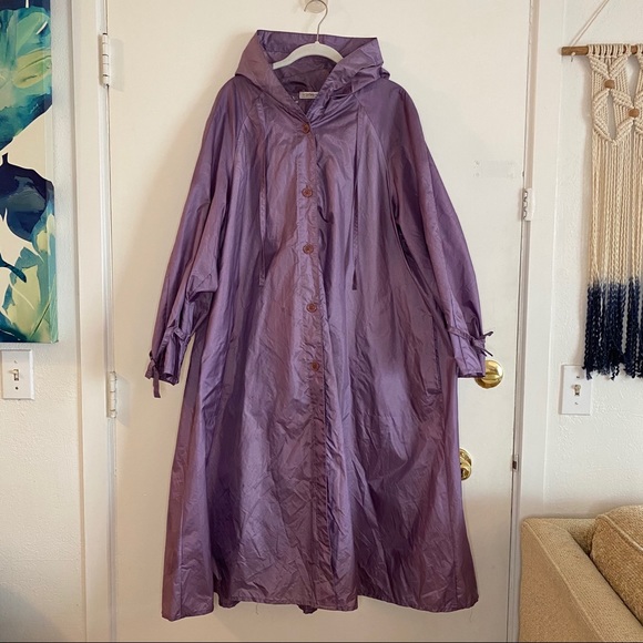 Purple raincoat by The Totes coat - Picture 3 of 5